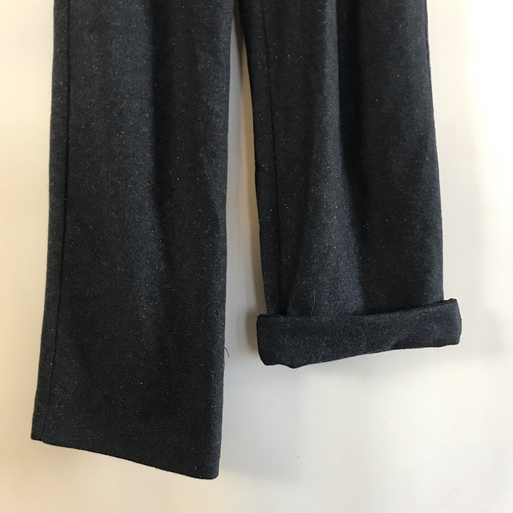 Frank & Oak Wool Charcoal Dress Pants - Picture 6 of 10